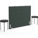 Cabeceira Cama Box Casal King 195 cm Roma W01 Suede Verde Musgo - Lyam