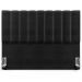Cabeceira Cama Box Casal Queen 160 Cm Dália W01 Facto Preto Metalizado - Lyam Decor