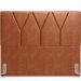 Cabeceira Cama Box Casal Queen 160 cm Aurora W01 Couríssimo Camel - Lyam Decor