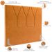 Cabeceira Cama Box Casal Queen 160 cm Aurora W01 Couríssimo Whisky - Lyam Decor