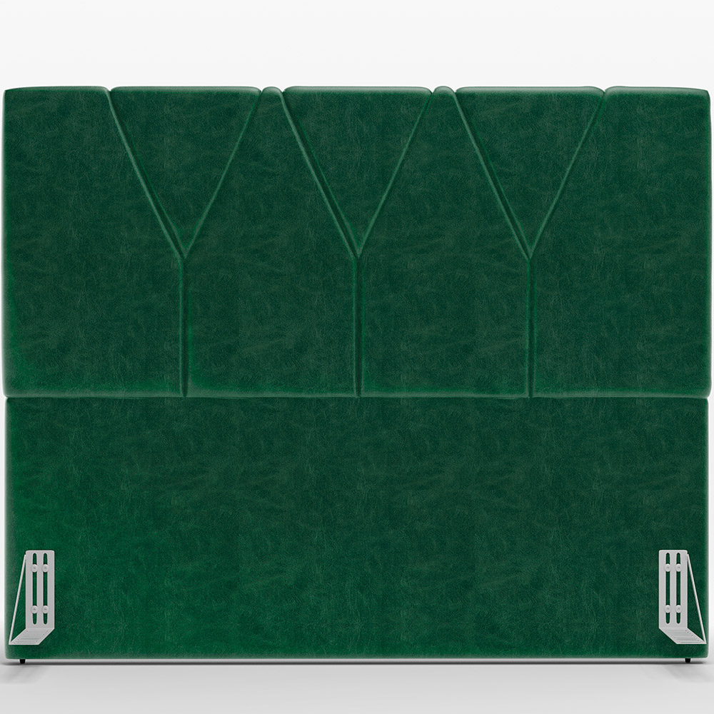 Cabeceira Cama Box Casal Queen 160 cm Aurora W01 Facto Verde Musgo - Lyam Decor