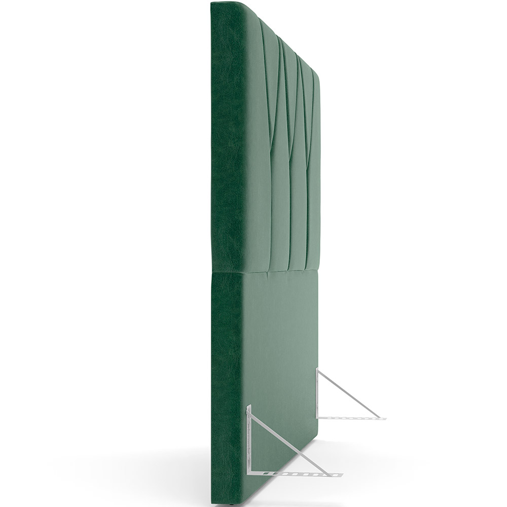 Cabeceira Cama Box Casal Queen 160 cm Aurora W01 Facto Verde Musgo - Lyam Decor