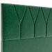Cabeceira Cama Box Casal Queen 160 cm Aurora W01 Facto Verde Musgo - Lyam Decor
