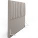 Cabeceira Cama Box Casal Queen 160 cm Dália W01 Bouclê Bege - Lyam Decor