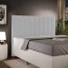 Cabeceira Cama Box Casal Queen 160 cm Dália W01 Bouclê Cinza - Lyam Decor