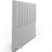 Cabeceira Cama Box Casal Queen 160 cm Dália W01 Bouclê Cinza - Lyam Decor
