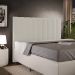 Cabeceira Cama Box Casal Queen 160 cm Dália W01 Bouclê Creme - Lyam Decor