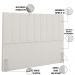 Cabeceira Cama Box Casal Queen 160 cm Dália W01 Bouclê Cru - Lyam Decor