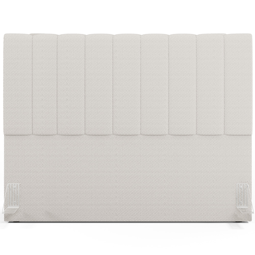 Cabeceira Cama Box Casal Queen 160 cm Dália W01 Bouclê Cru - Lyam Decor