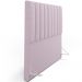 Cabeceira Cama Box Casal Queen 160 cm Dália W01 Bouclê Rosê - Lyam Decor