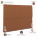 Cabeceira Cama Box Casal Queen 160 cm Dália W01 Bouclê Terracota - Lyam Decor