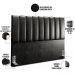 Cabeceira Cama Box Casal Queen 160 cm Dália W01 Couríssimo Preto - Lyam Decor