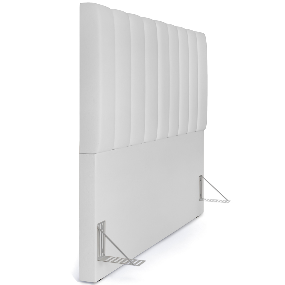 Cabeceira Cama Box Casal Queen 160 cm Dália W01 Facto Branco - Lyam Decor
