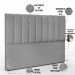 Cabeceira Cama Box Casal Queen 160 cm Dália W01 Facto Cinza - Lyam Decor