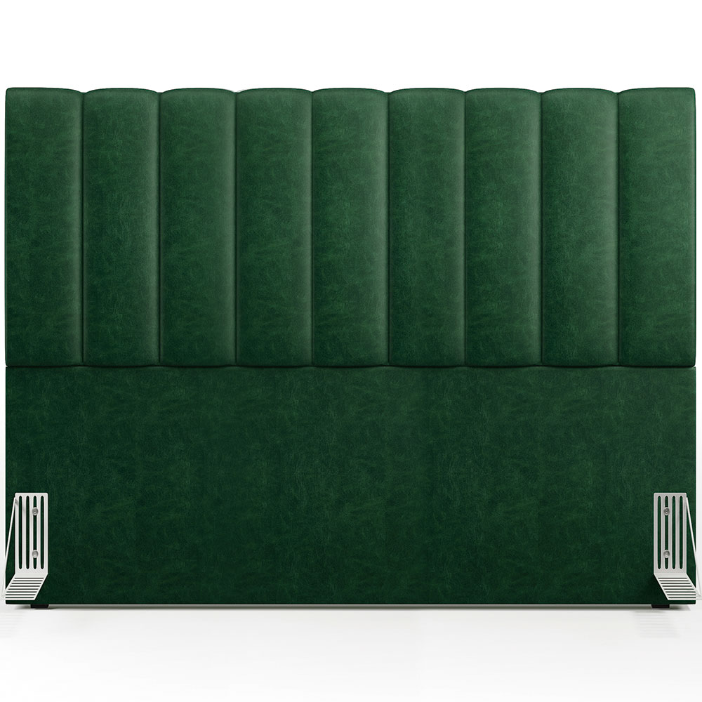 Cabeceira Cama Box Casal Queen 160 cm Dália W01 Facto Verde Musgo - Lyam Decor
