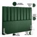 Cabeceira Cama Box Casal Queen 160 cm Dália W01 Facto Verde Musgo - Lyam Decor