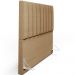 Cabeceira Cama Box Casal Queen 160 cm Dália W01 Linho Bege Escuro - Lyam Decor
