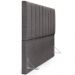 Cabeceira Cama Box Casal Queen 160 cm Dália W01 Linho Cinza Escuro - Lyam Decor