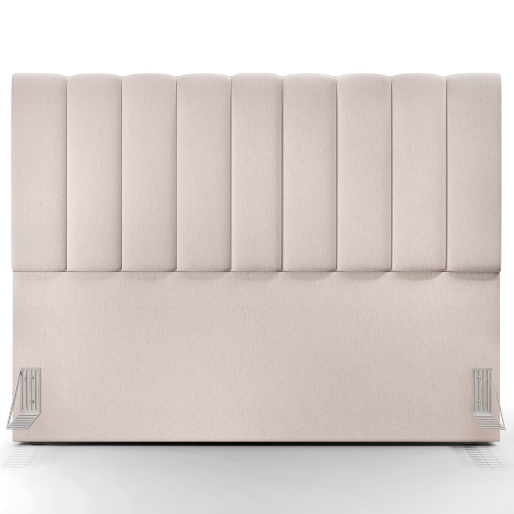 Cabeceira Cama Box Casal Queen 160 cm Dália W01 Linho Cru - Lyam Decor