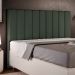 Cabeceira Cama Box Casal Queen 160 cm Dália W01 Linho Verde Musgo - Lyam Decor