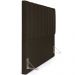 Cabeceira Cama Box Casal Queen 160 cm Dália W01 Suede Marrom - Lyam Decor