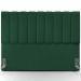 Cabeceira Cama Box Casal Queen 160 cm Dália W01 Suede Verde Musgo - Lyam Decor
