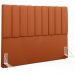 Cabeceira Cama Box Casal Queen 160 cm Dália W01 Tecido Terracota - Lyam Decor