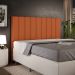 Cabeceira Cama Box Casal Queen 160 cm Dália W01 Tecido Terracota - Lyam Decor