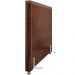 Cabeceira Cama Box Casal Queen 160 cm P05 Berlim Corino Marrom - Lyam Decor