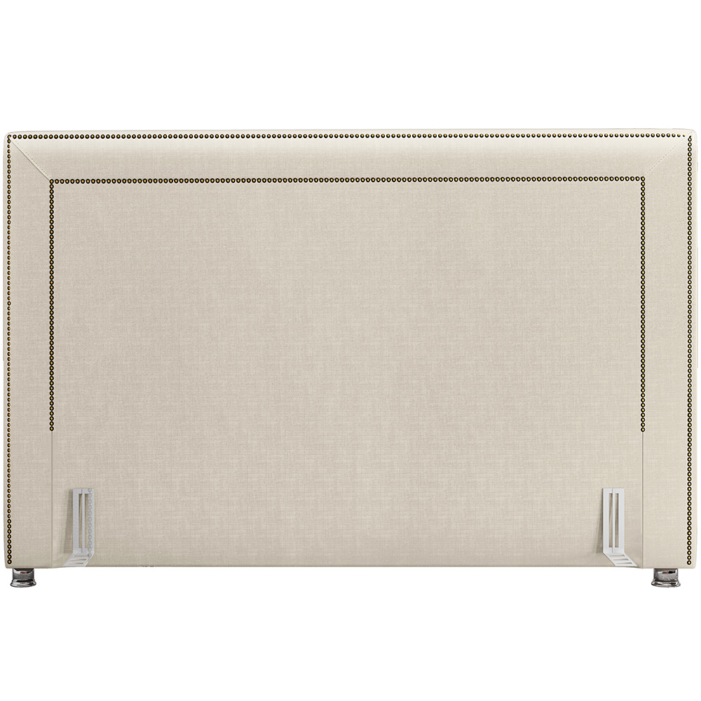 Cabeceira Cama Box Casal Queen 160 cm P05 Berlim Facto Dunas Pérola - Lyam Decor