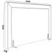 Cabeceira Cama Box Casal Queen 160 cm P05 Berlim Linho Bege - Lyam Decor