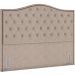 Cabeceira Cama Box Casal Queen 160 cm P05 Grécia Linho Bege - Lyam Decor