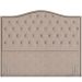 Cabeceira Cama Box Casal Queen 160 cm P05 Grécia Linho Bege - Lyam Decor