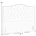 Cabeceira Cama Box Casal Queen 160 cm P05 Grécia Linho Bege - Lyam Decor