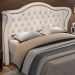 Cabeceira Cama Box Casal Queen 160 cm P05 Lisboa Linho Bege Claro - Lyam Decor