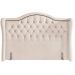 Cabeceira Cama Box Casal Queen 160 cm P05 Lisboa Linho Bege Claro - Lyam Decor