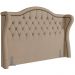 Cabeceira Cama Box Casal Queen 160 cm P05 Lisboa Veludo Bege - Lyam Decor
