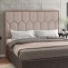 Cabeceira Cama Box Casal Queen 160 cm P05 Londres Linho Bege - Lyam Decor