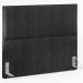 Cabeceira Cama Box Casal Queen Com Tachas 160 Cm Vicenza L02 Linho Chumbo - Lyam Decor