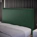 Cabeceira Cama Box Casal Queen Com Tachas 160 cm Vicenza L02 Facto Verde Musgo - Lyam Decor