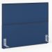 Cabeceira Cama Box Casal Queen Com Tachas 160 cm Vicenza L02 Suede Azul Marinho - Lyam Decor