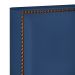 Cabeceira Cama Box Casal Queen Com Tachas 160 cm Vicenza L02 Suede Azul Marinho - Lyam Decor
