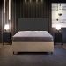 Cabeceira Cama Box Casal Queen Com Tachas 160 cm Vicenza L02 Suede Preto - Lyam Decor