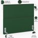 Cabeceira Cama Box Casal Queen Com Tachas 160 cm Vicenza L02 Suede Verde Musgo - Lyam Decor