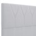 Cabeceira Cama Box Casal Quenn 160 cm Aurora W01 Bouclê Cinza - Lyam Decor