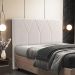 Cabeceira Cama Box Casal Quenn 160 cm Aurora W01 Bouclê Creme - Lyam Decor