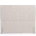 Cabeceira Cama Box Casal Quenn 160 cm Aurora W01 Bouclê Creme - Lyam Decor