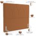 Cabeceira Cama Box Casal Quenn 160 cm Aurora W01 Bouclê Terracota - Lyam Decor