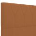 Cabeceira Cama Box Casal Quenn 160 cm Aurora W01 Bouclê Terracota - Lyam Decor