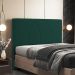 Cabeceira Cama Box Casal Quenn 160 cm Aurora W01 Bouclê Verde - Lyam Decor